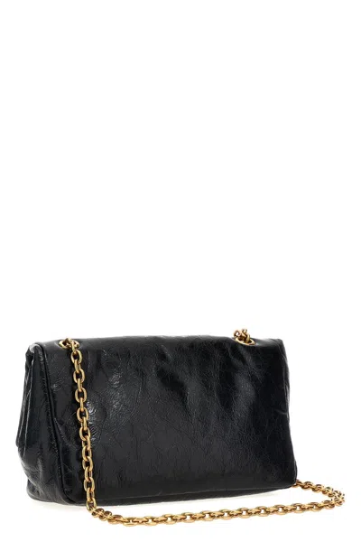 Balenciaga Medium Monaco Chain-strap Shoulder Bag In Black
