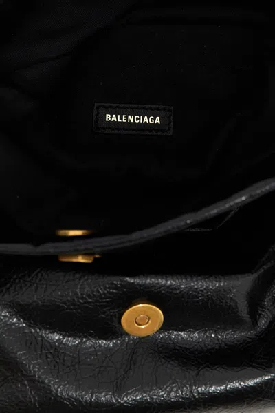 Balenciaga Medium Monaco Chain-strap Shoulder Bag In Black