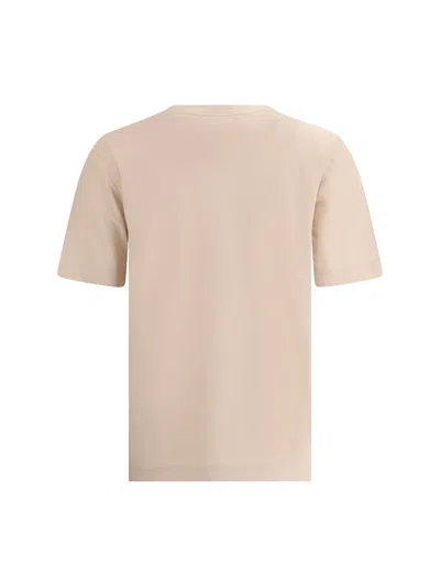 Burberry Soft Cotton T-shirt With Vibrant Floral Graphic In Multicolor