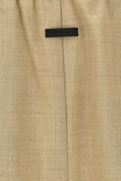 Fear Of God Relaxed Shorts In Cream