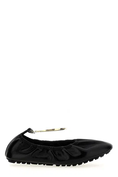FENDI FENDI WOMEN 'FENDI FILO' BALLET FLATS 