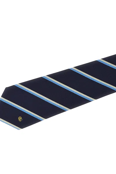 Gucci Men 'the Regis' Tie In Blue
