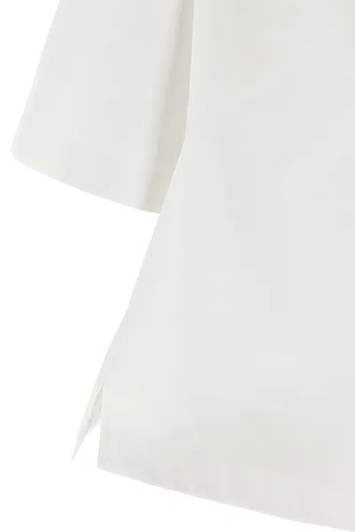 Gucci Shirt With Embossed Logo In White