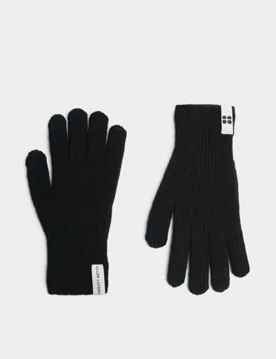 Sweaty Betty Snowfall Knitted Gloves In Black