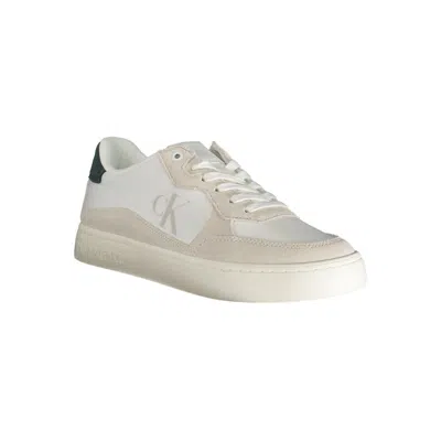 Calvin Klein Jeans Classic Cupsole Trainers White In White