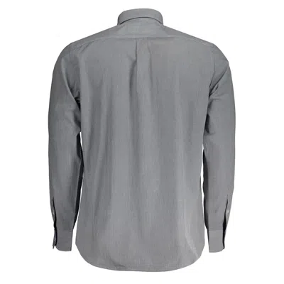 Harmont & Blaine Elegant Blue Long Sleeve Cotton Shirt In Blue