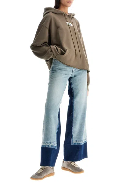 Mm6 Maison Margiela Mm6 By Maison Margiela Contrast Insert Jeans