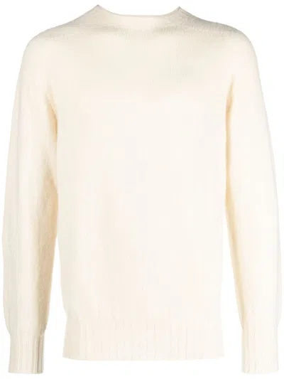 Howlin' Crew-neck Wool Jumper In Beige
