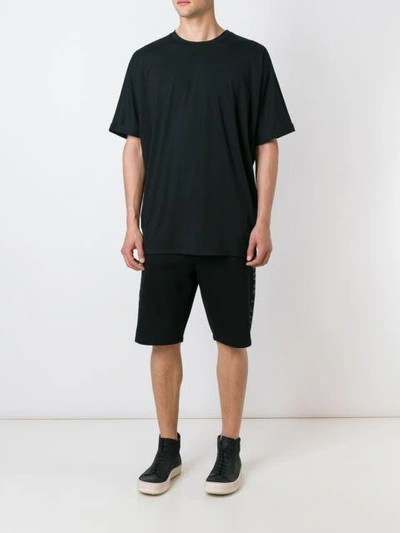 Shop Helmut Lang Oversized T-shirt In Black