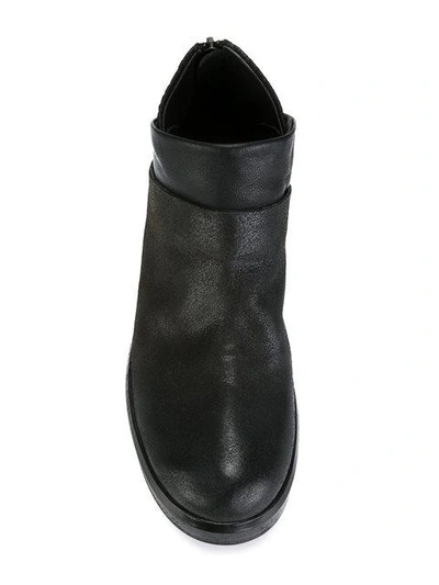 Shop Marsèll Rear Zip Ankle Boots - Black