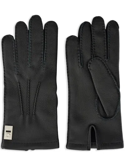 Ferragamo Gloves In Black