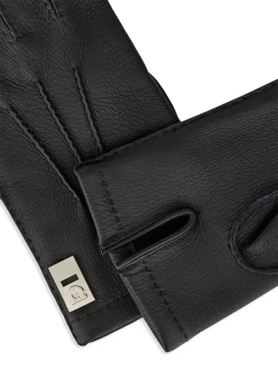 Ferragamo Gloves In Black