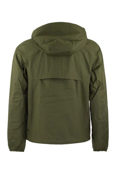 K-way Jacques Thermo Plus.2 Reversible In Olive Green/ice