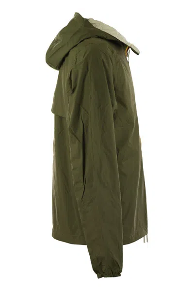 K-way Jacques Thermo Plus.2 Reversible In Olive Green/ice