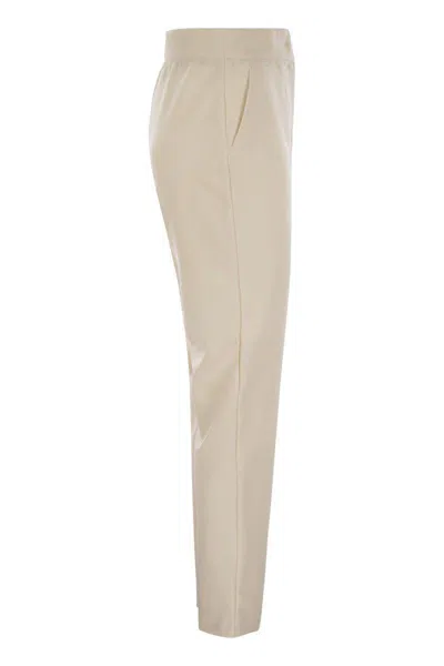 Max Mara Maxmara Women Orlanda - Slim-fit Trousers In White