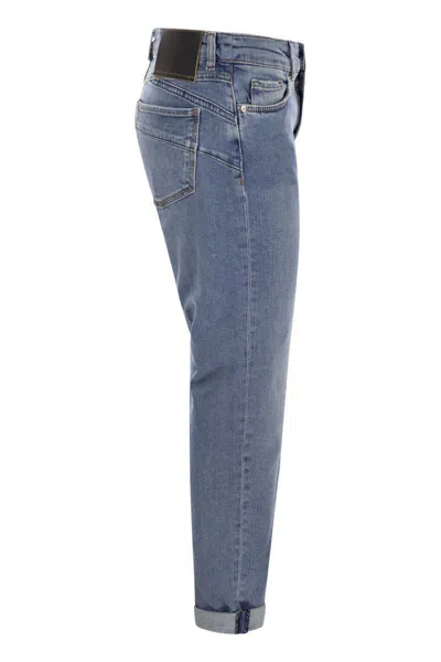 Sportmax Denim Pants In Blue