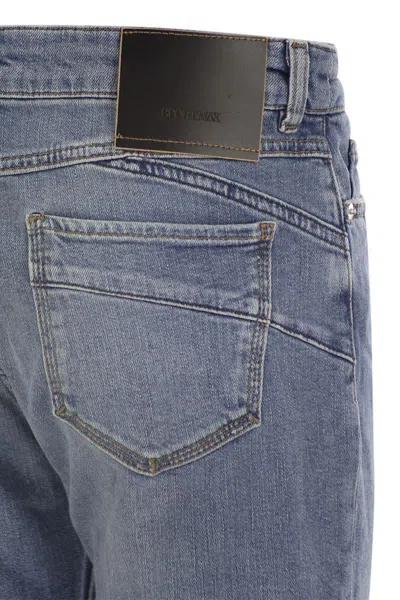 Sportmax Denim Pants In Blue