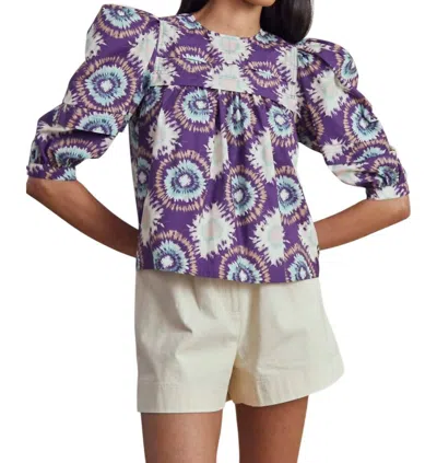 Hunter Lydia Top In London Rain In Multi