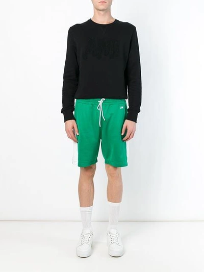 Shop Ami Alexandre Mattiussi Classic Track Shorts