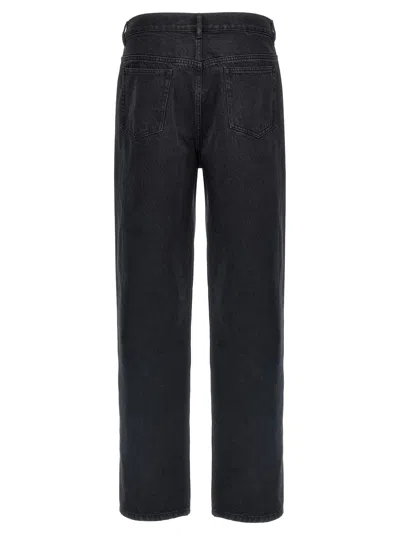 Apc A.p.c. Mens Martin Stonewashed Black Denim Jeans