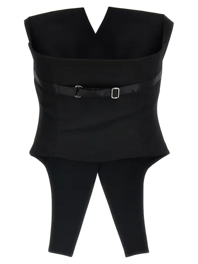 Alexander Wang Deconstructed Wool Vest Top Clothing