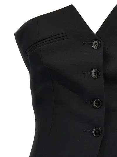 Alexander Wang Deconstructed Wool Vest Top Clothing