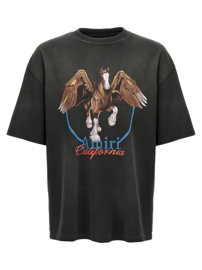 Amiri Pegaso T-shirt In Black