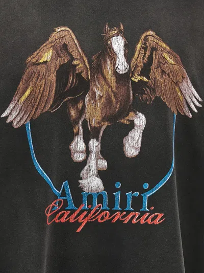 Amiri Pegaso T-shirt In Black