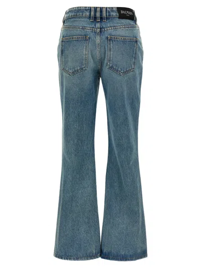 Balmain Flared Denim Jeans