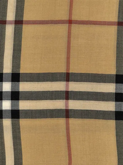 Burberry Reversible Check Pattern Scarf