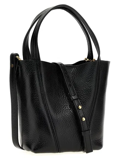 Chloé Small Spin Tote In Grained Leather Bags