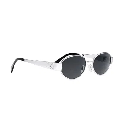 Celine Cl40235u Triomphe Metal 16a Sunglasses