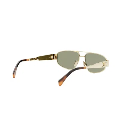 Celine Metal Frame Sunglasses With Adjustable Nose Pads