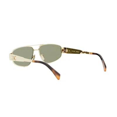 Celine Metal Frame Sunglasses With Adjustable Nose Pads