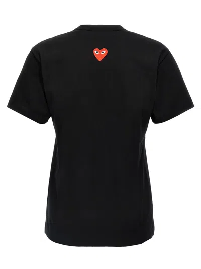 Comme Des Garçons Play Heart Patch T-shirt