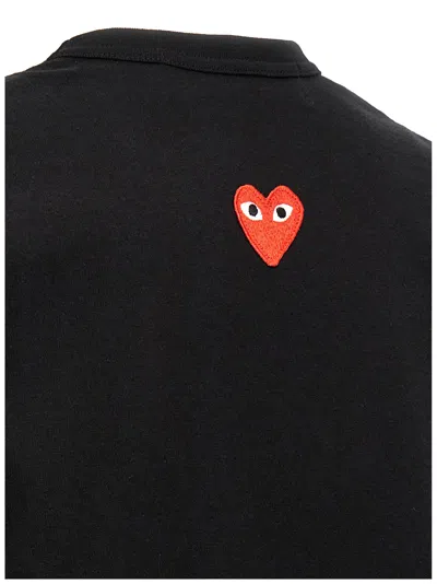 Comme Des Garçons Play Heart Patch T-shirt