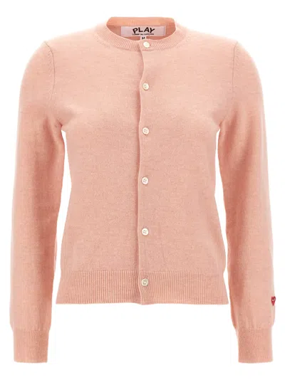 Comme Des Garçons Play Knitwear Cardigan Small Heart