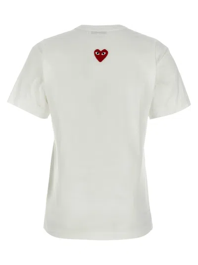 Comme Des Garçons Play Heart Patch T-shirt