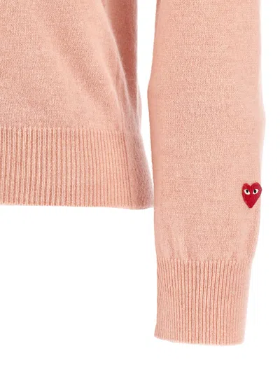 Comme Des Garçons Play Knitwear Cardigan Small Heart