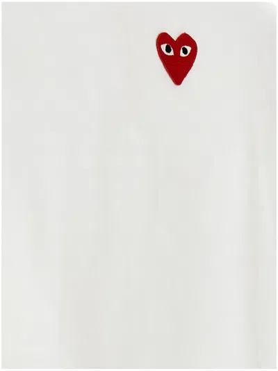 Comme Des Garçons Play Heart Patch T-shirt