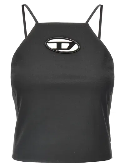 Diesel Black Twill T-wilight Top