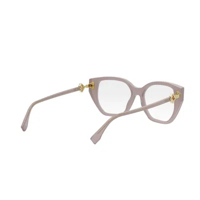 Fendi Fe50100i Ff Diamonds 072 Rosa Chiaro Glasses