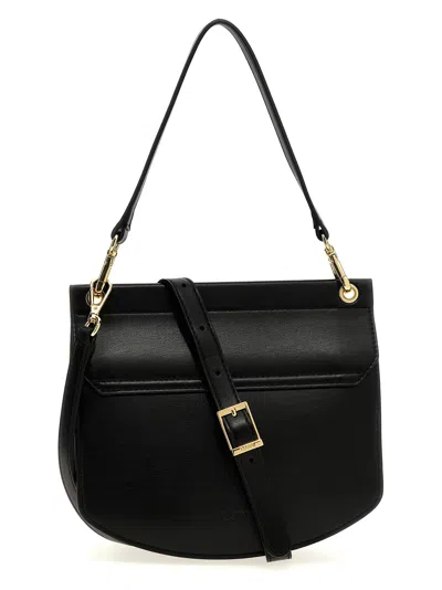 Ganni Small Shoulder Bag With Adjustable Strap And Gold-tone Hardware