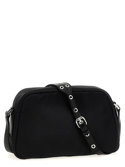Ganni Bucky Camera Bag Crossbody In Black