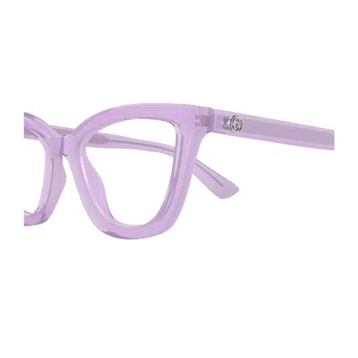 Gucci Gg1686o Linea Gg Logo 008 Violet Gloves