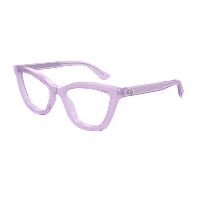 Gucci Gg1686o Linea Gg Logo 008 Violet Gloves