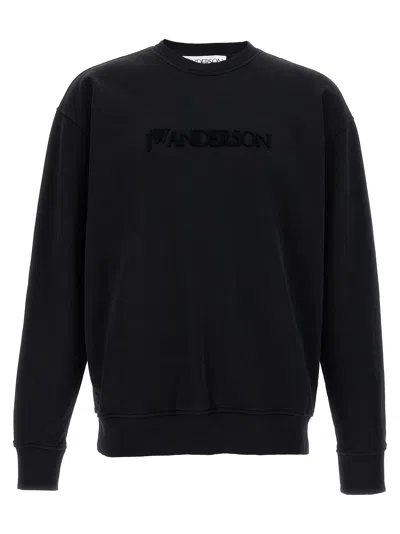 Jw Anderson Men Sweatshirt With Logo In Black