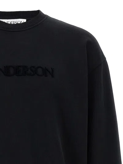Jw Anderson Men Sweatshirt With Logo In Black