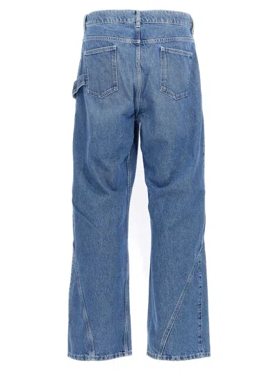 Jw Anderson Twisted Denim Workwear Jeans