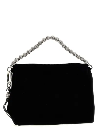 Jimmy Choo 'callie' Beaded Velvet Shoulder Bag